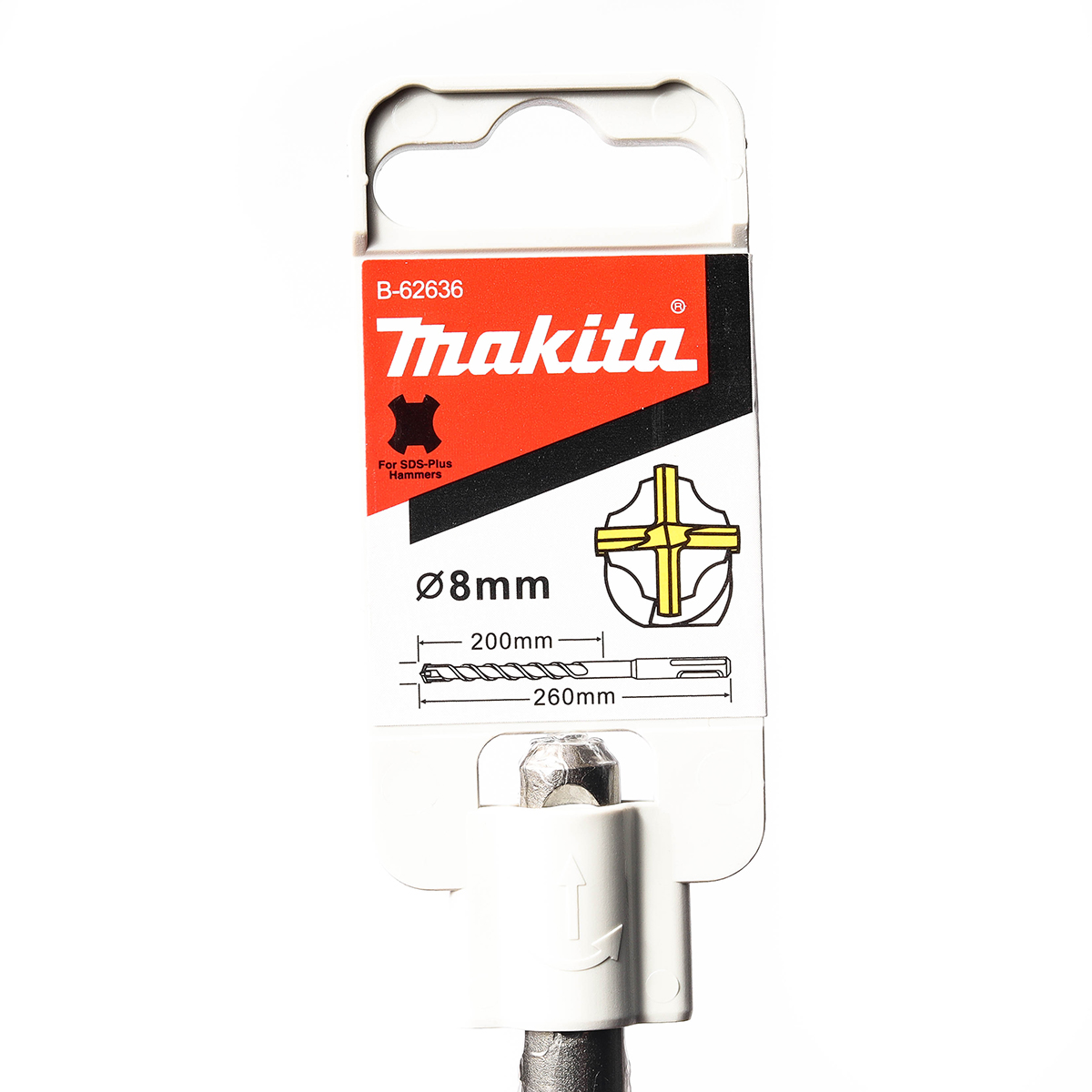 ดอกเจาะปูน SDS4CUT 8 X 260 MCC B-62636 MAKITA รุ่น 009605 รูปที่ 4