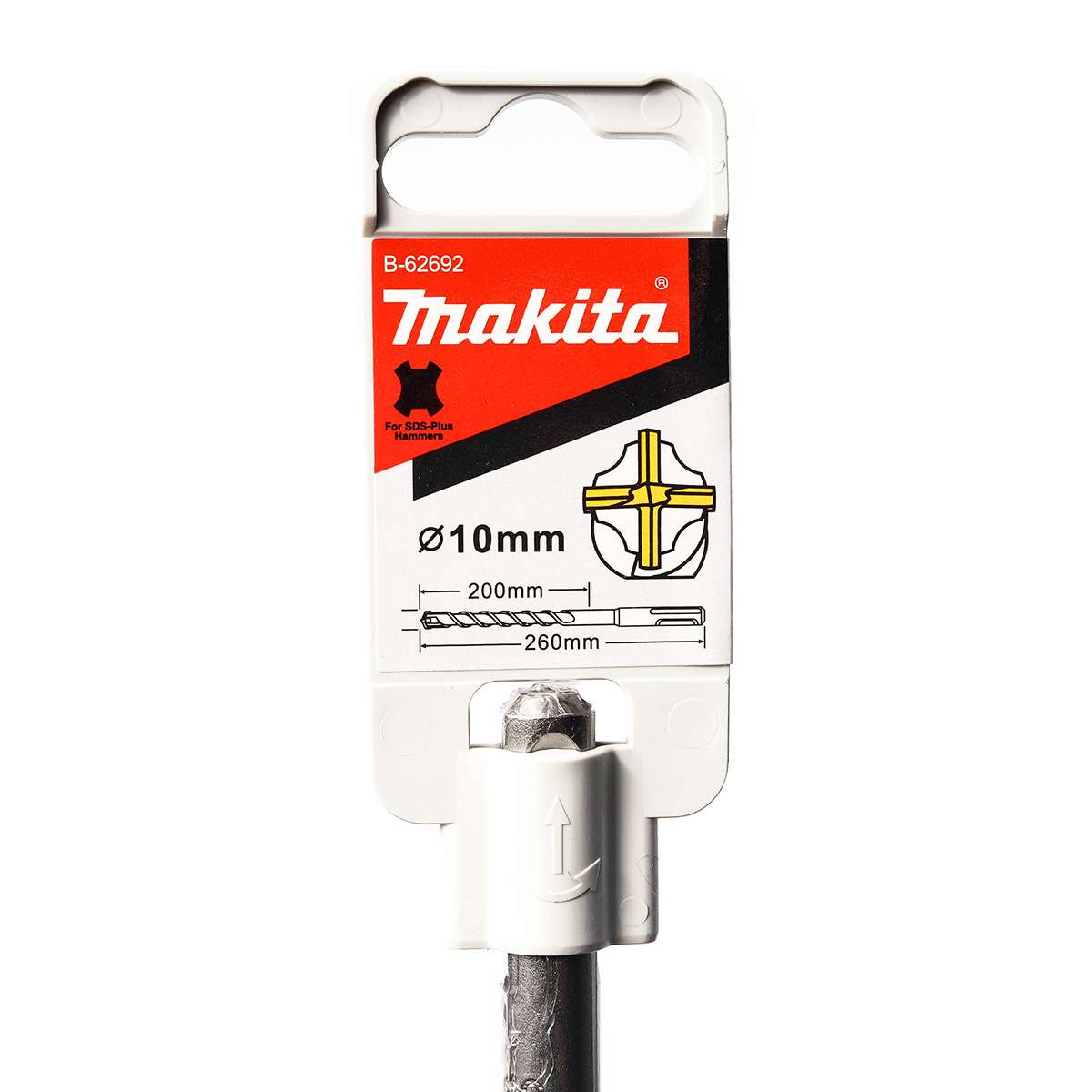 ดอกเจาะปูน SDS4CUT 10 X 260 MCC B-62692 MAKITA รุ่น 009635 รูปที่ 4