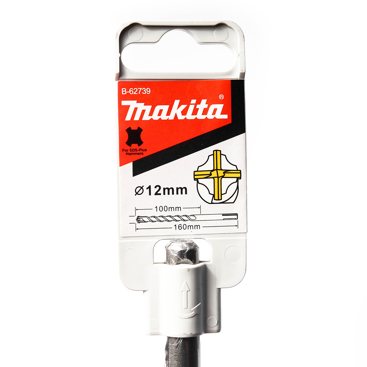 ดอกเจาะปูน SDS4CUT 12 X 160 MCC B-62739 MAKITA รุ่น 009655 รูปที่ 4