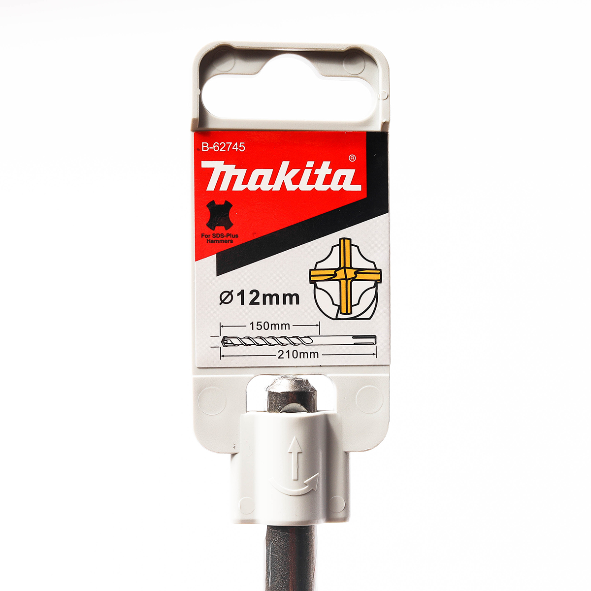 ดอกเจาะปูน SDS4CUT 12 X 210 MCC B-62745 MAKITA รุ่น 009660 รูปที่ 4