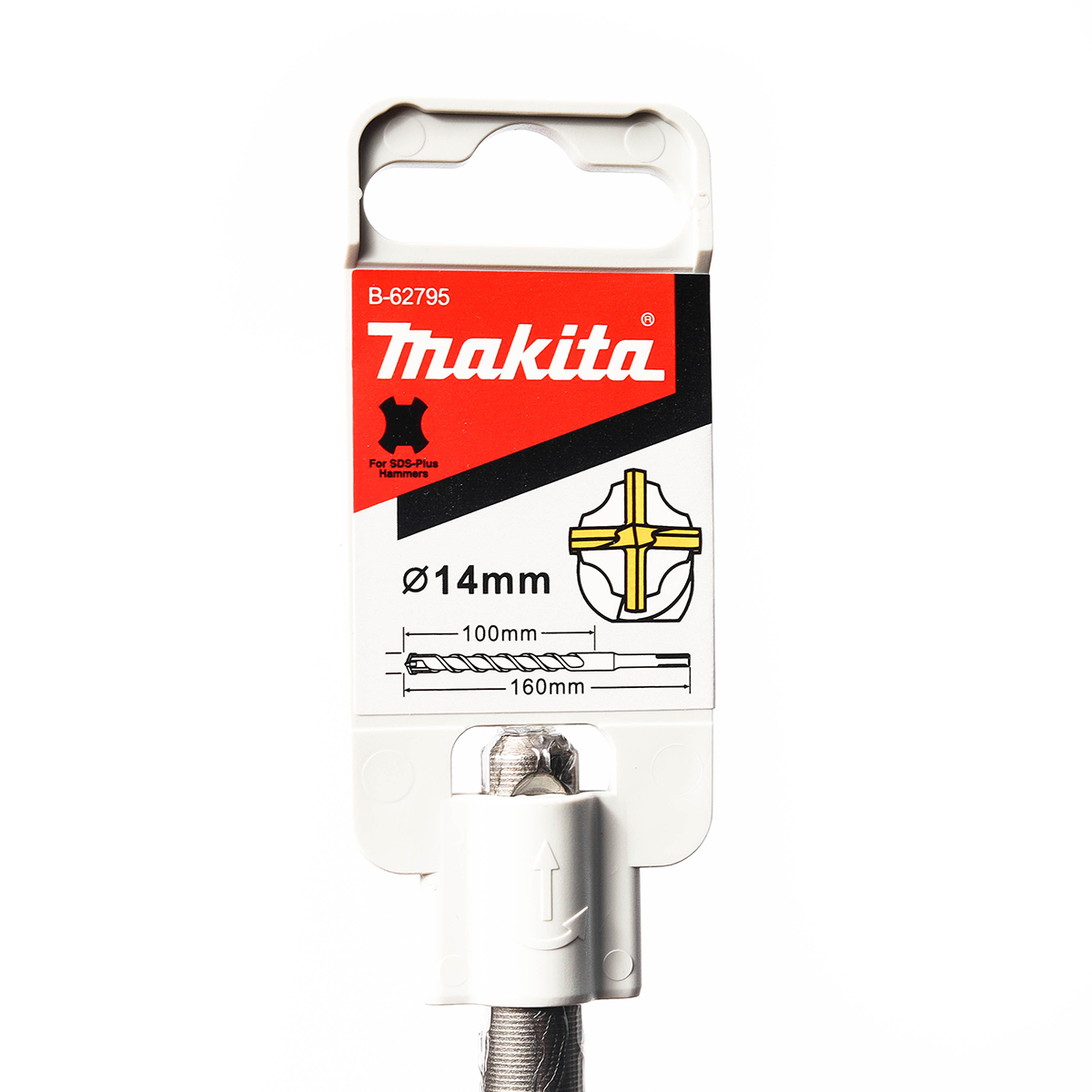 ดอกเจาะปูน SDS4CUT 14 X 160 MCC B-62795 MAKITA รุ่น 009685 รูปที่ 4