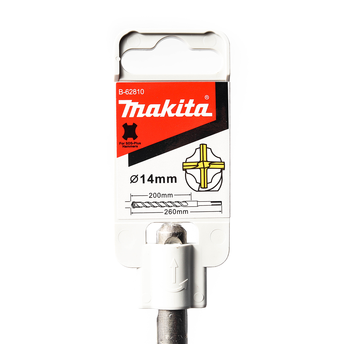 ดอกเจาะปูน SDS4CUT 14 X 260 MCC B-62810 MAKITA รุ่น 009695 รูปที่ 4