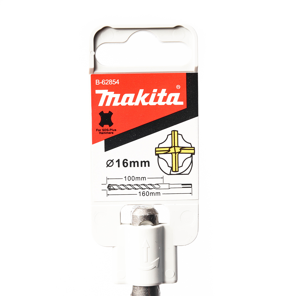 ดอกเจาะปูน SDS4CUT 16 X 160 MCC B-62854 MAKITA รุ่น 009715 รูปที่ 4