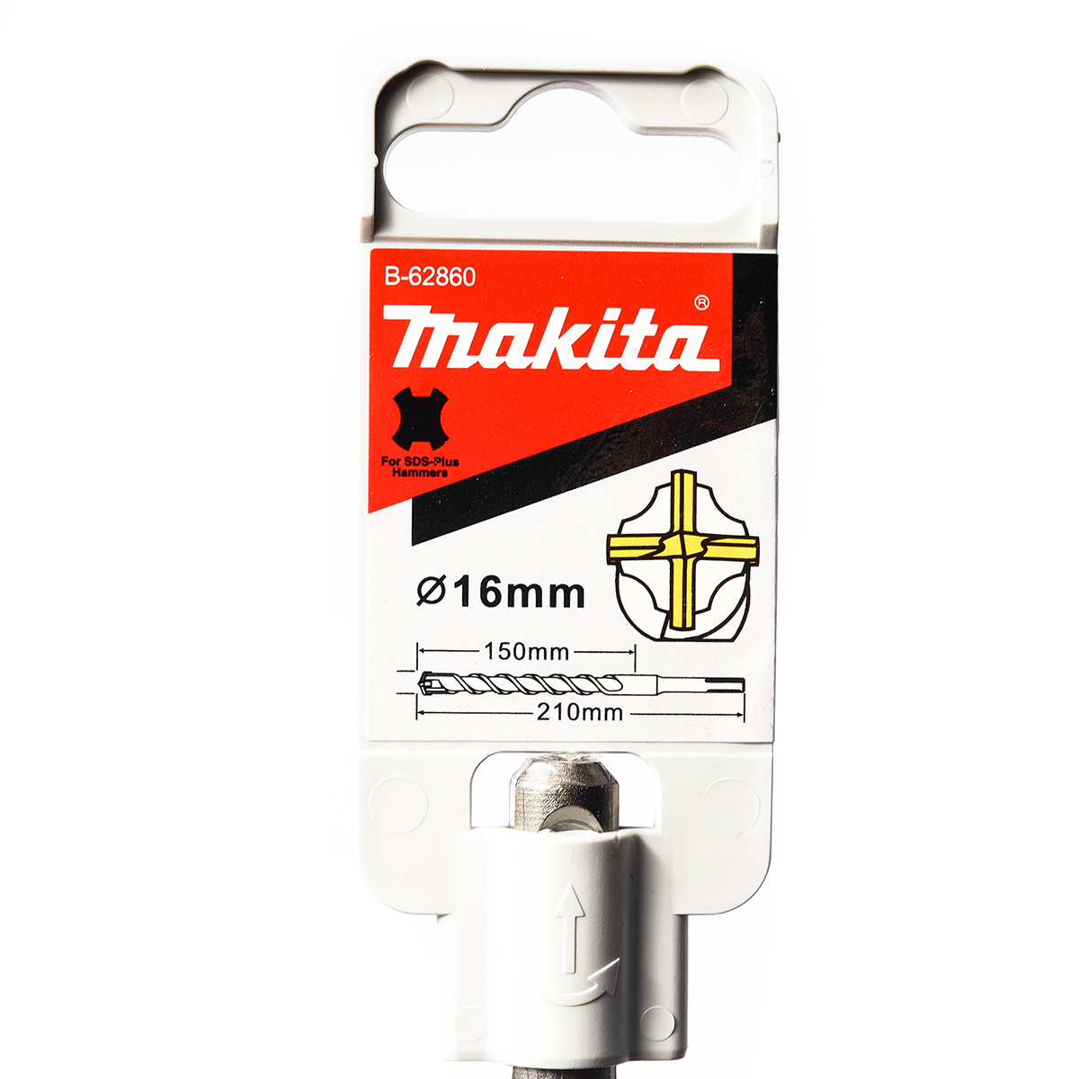 ดอกเจาะปูน SDS4CUT 16 X 210 MCC B-62860 MAKITA รุ่น 009720 รูปที่ 4