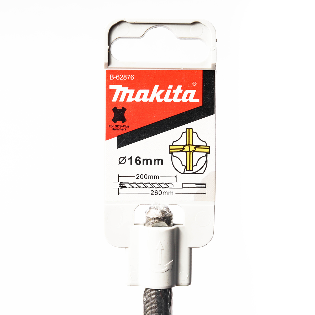 ดอกเจาะปูน SDS4CUT 16 X 260 MCC B-62876 MAKITA รุ่น 009725 รูปที่ 4