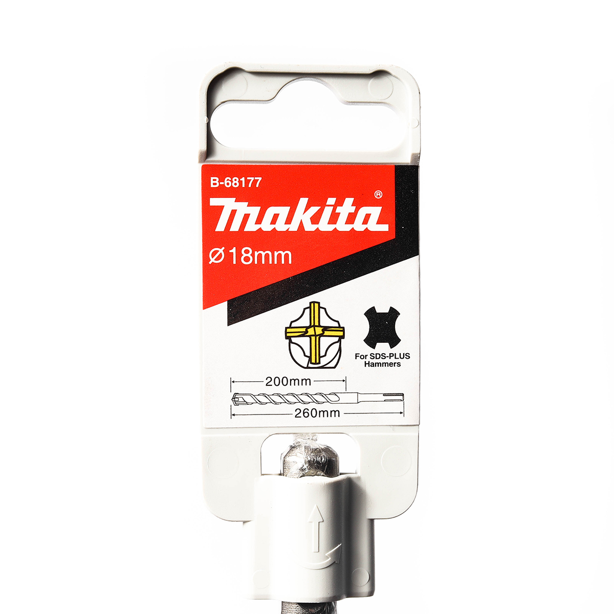 ดอกเจาะปูน SDS4CUT 18 X 260 MCC B-68177 MAKITA รุ่น 009745 รูปที่ 4