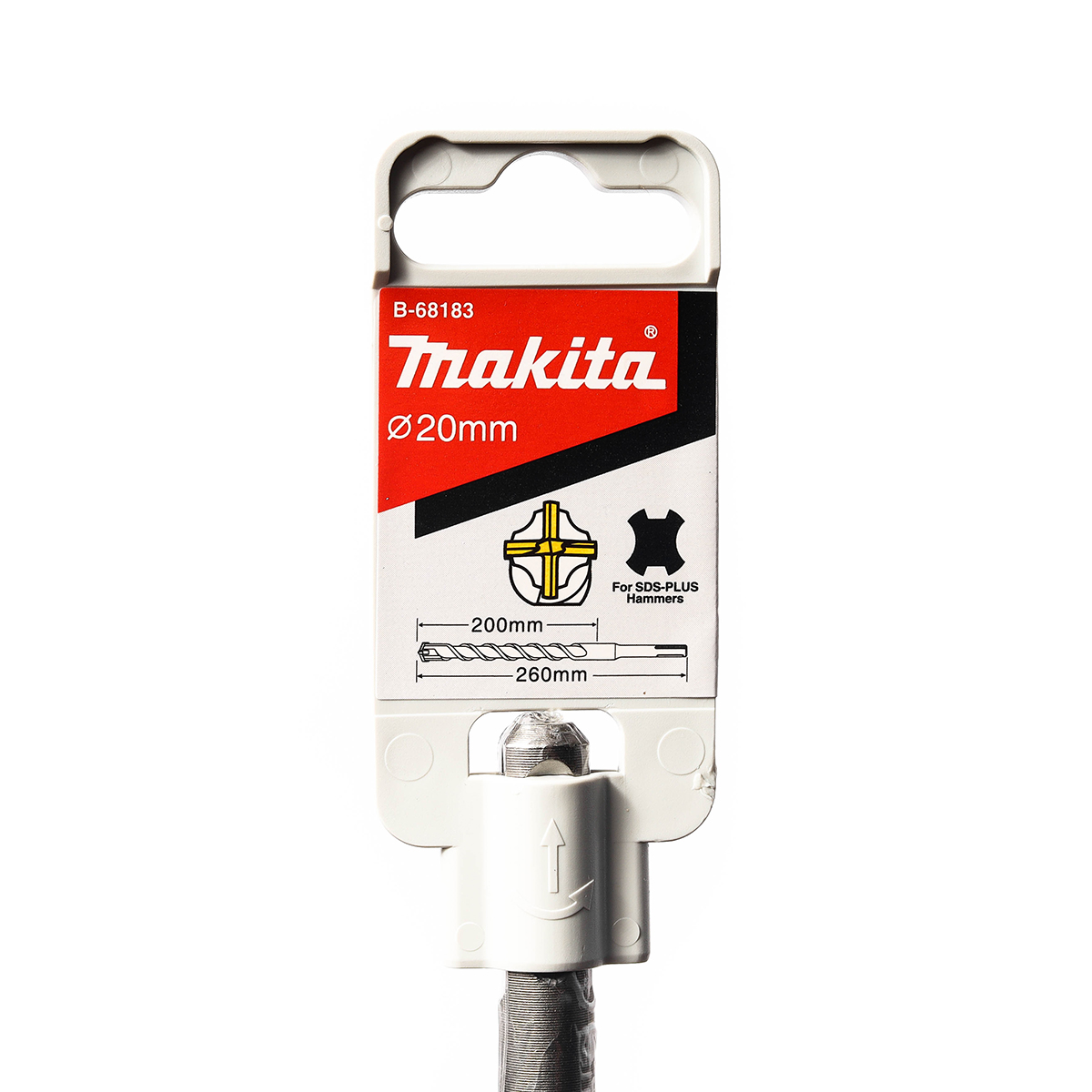 ดอกเจาะปูน SDS4CUT 20 X 260 MCC B-68183 MAKITA รุ่น 009755 รูปที่ 4