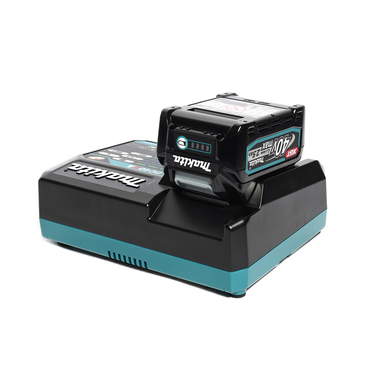 MAKITA 40V Battery and Charger Set Model MKP1G001: Battery BL4025 X2 + Rapid Charger DC40RA + MAKPAC Tool Case photo 3