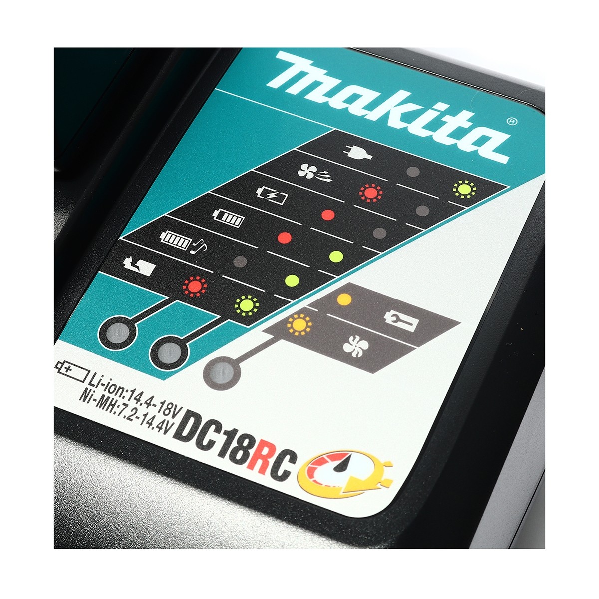 MAKITA 18V Battery and Charger Set Model MKP1RG182: Battery BL1860B X2 + Rapid Charger DC18RC + MAKPAC Tool Case photo 5