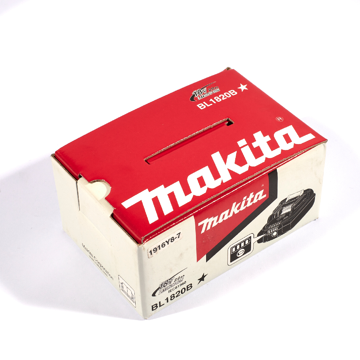 MAKITA 18V Lithium-Ion Battery Model BL1820B, Battery Capacity 2 Ah photo 4