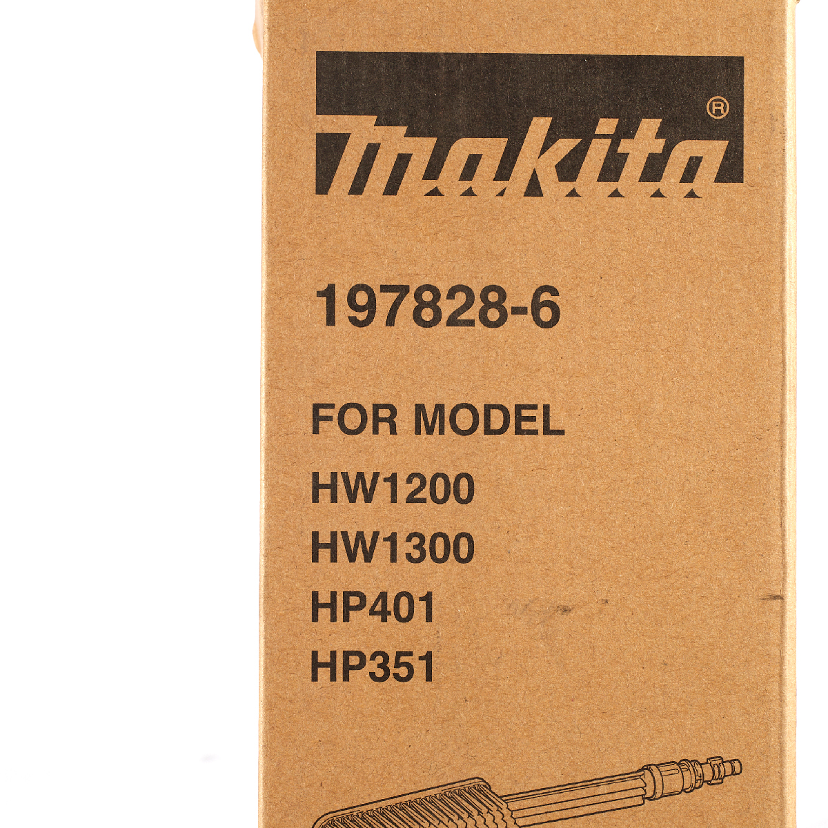 แปรงทำความสะอาด สำหรับ DHW080 MAKITA รุ่น 197828-6 รูปที่ 4