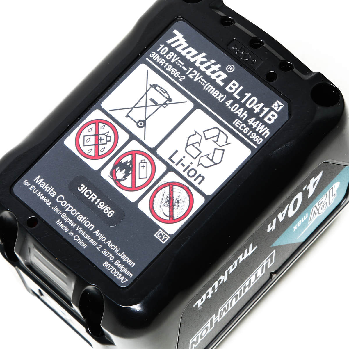 MAKITA 12V Lithium-Ion Battery Model BL1041B, Battery Capacity 4.0 Ah photo 3