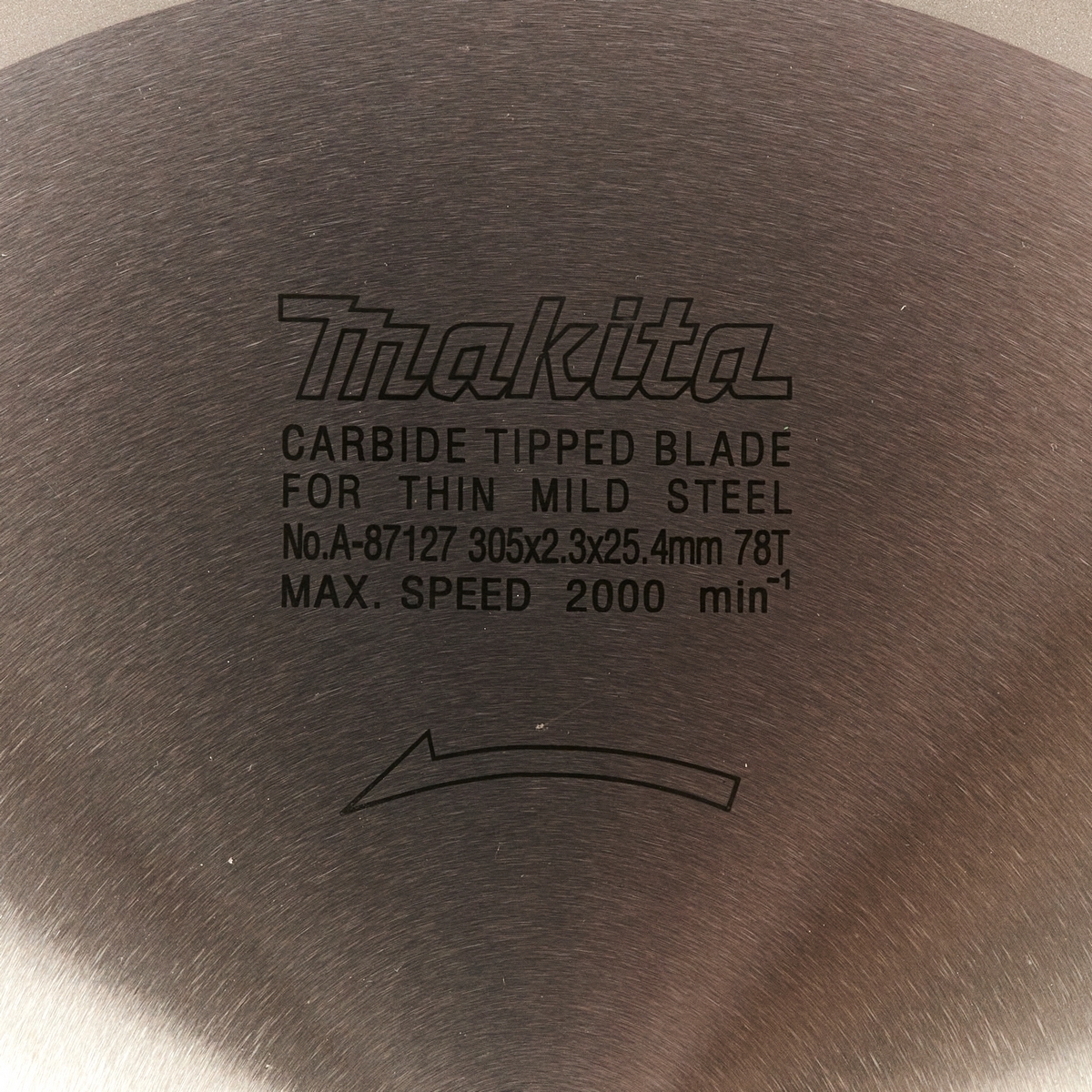 MAKITA METAL CUTTING BLADE 12"-78T A-87127 photo 4