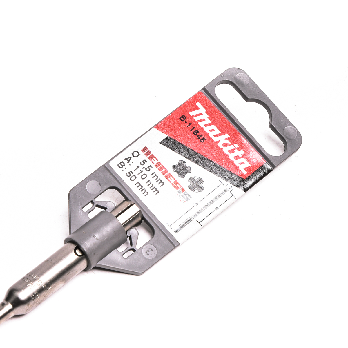 ดอก SDS PLUS 5.5X110 NEMESIS MAKITA รุ่น B-11645 รูปที่ 3