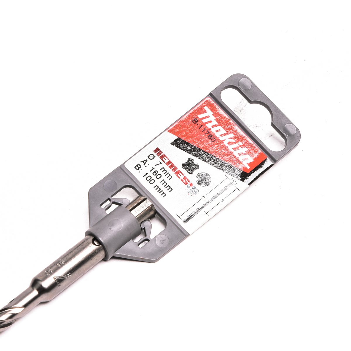 ดอก SDS PLUS 7X160 NEMESIS MAKITA รุ่น B-11760 รูปที่ 3