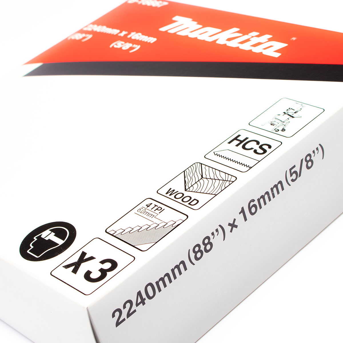 ใบเลื่อยสายพาน 4T-16MM LB1200 (3PCS/PAC) MAKITA รุ่น B-16667 รูปที่ 4