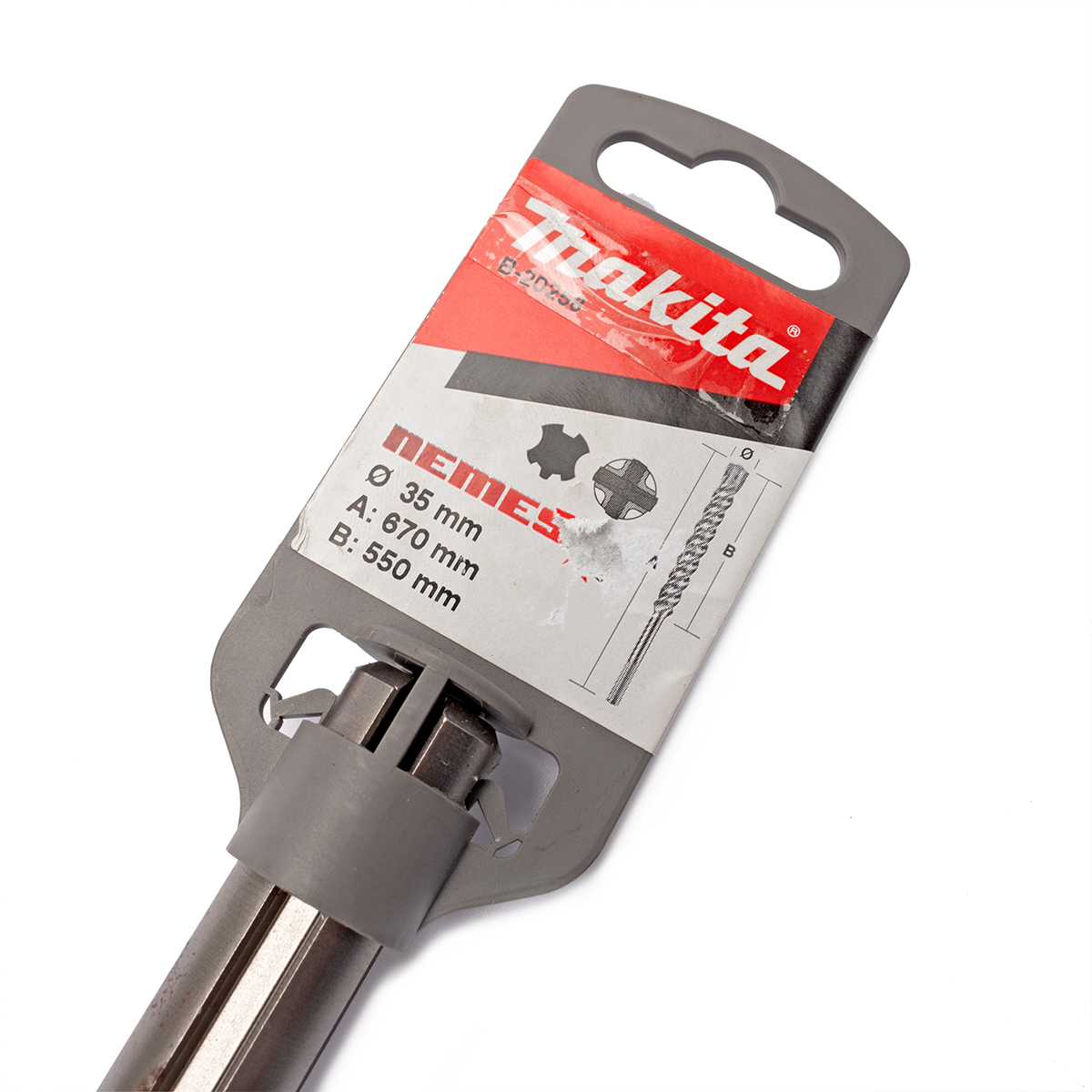 ดอก SDS-MAX 35X670 NEMESIS MAKITA รุ่น B-20258 รูปที่ 3