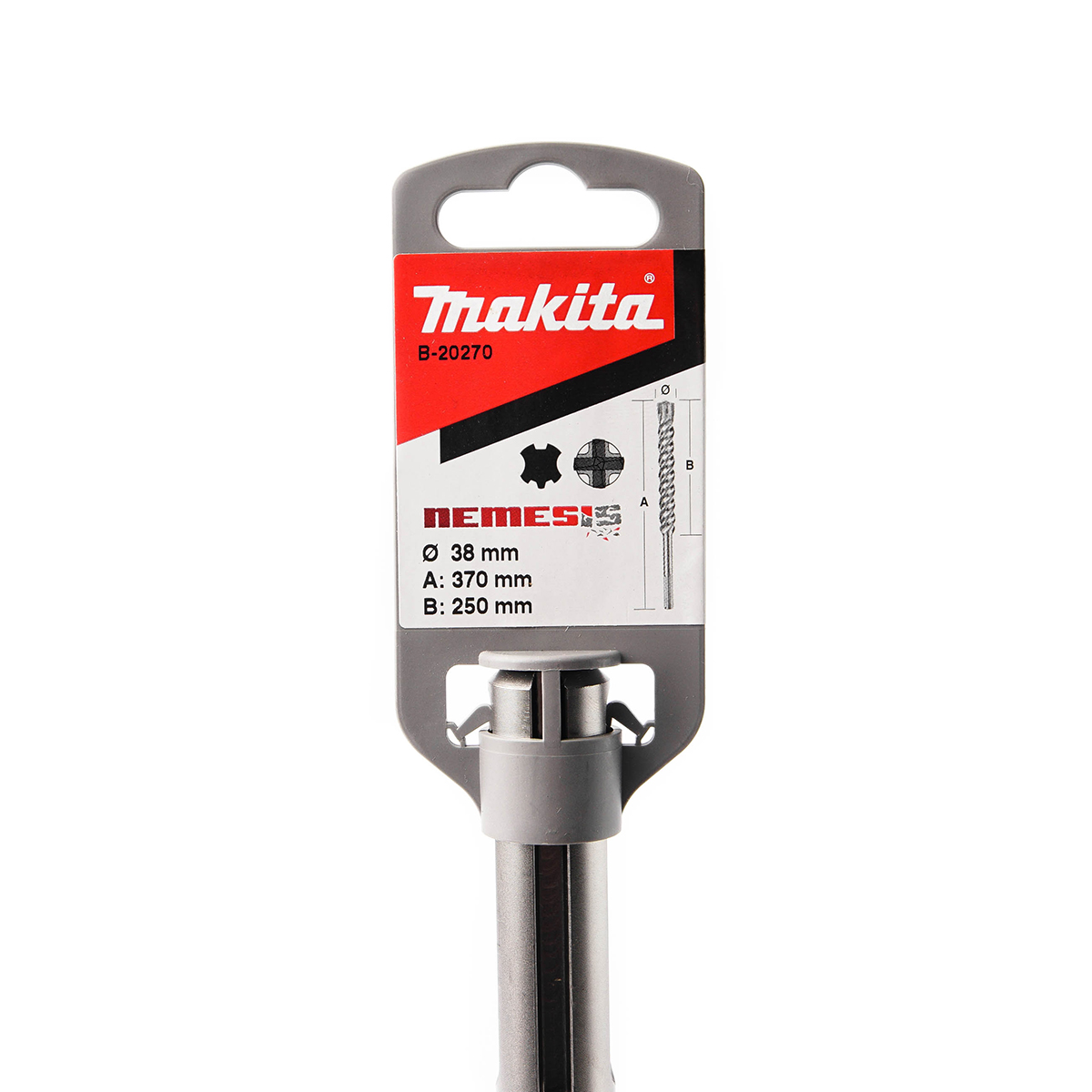 ดอก SDS-MAX 38X370 NEMESIS MAKITA รุ่น B-20270 รูปที่ 3