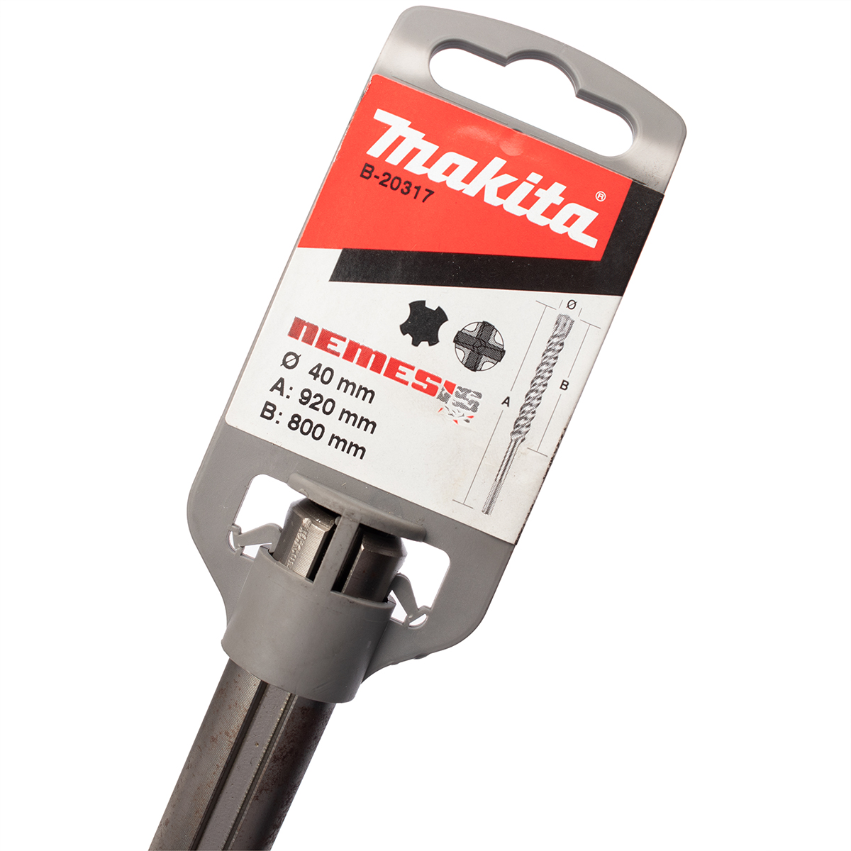 ดอก SDS-MAX 40X920 NEMESIS MAKITA รุ่น B-20317 รูปที่ 2