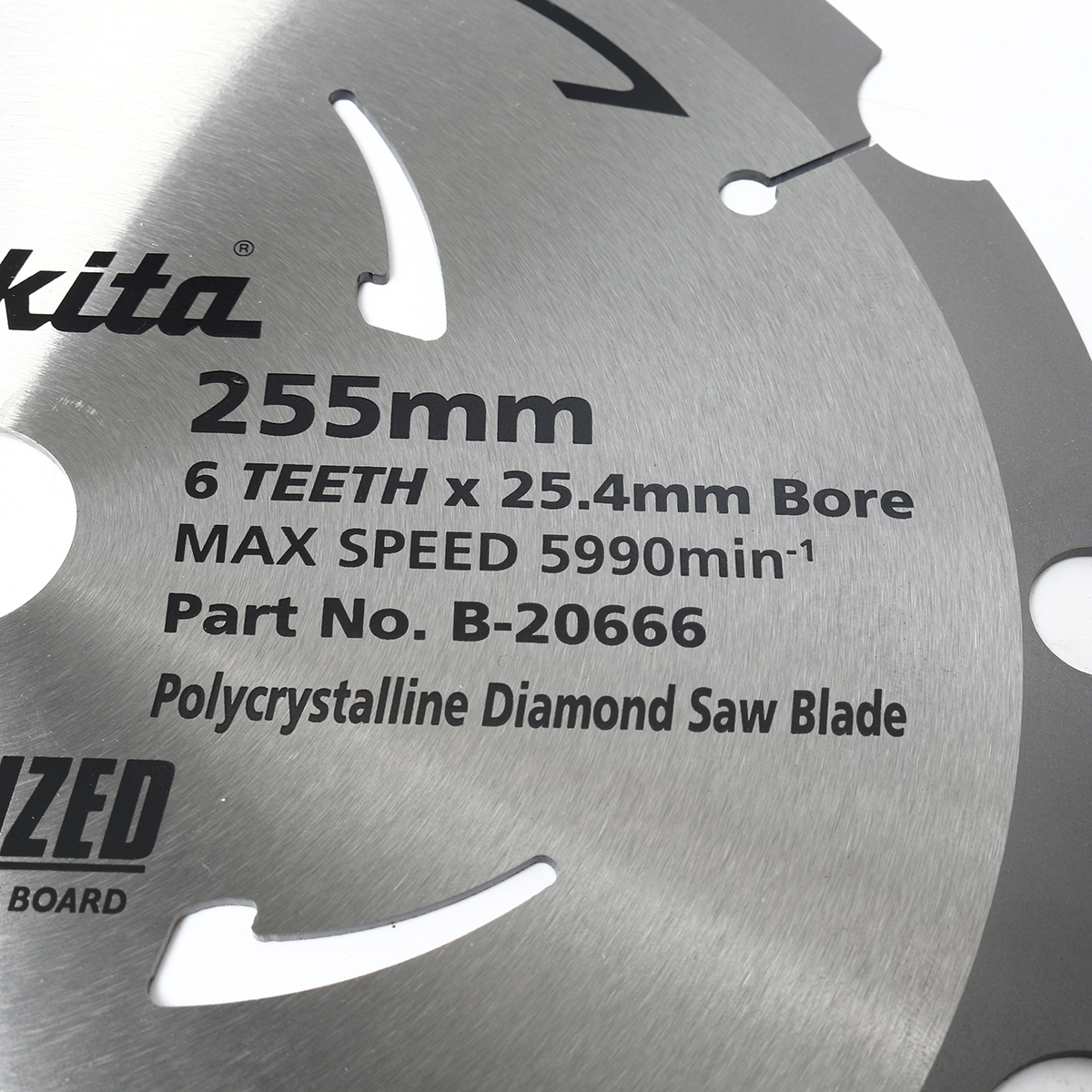MAKITA BLADE FOR FIBER CEMENT BOARD 255MM X 6T photo 3