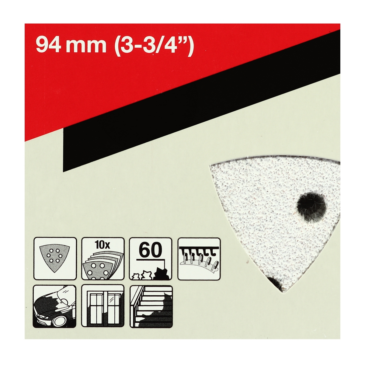 ใบ/P TM3000C(ขาว)กระดาษทรายขัดลอกสี#60 10 MAKITA รุ่น B-21680 รูปที่ 2