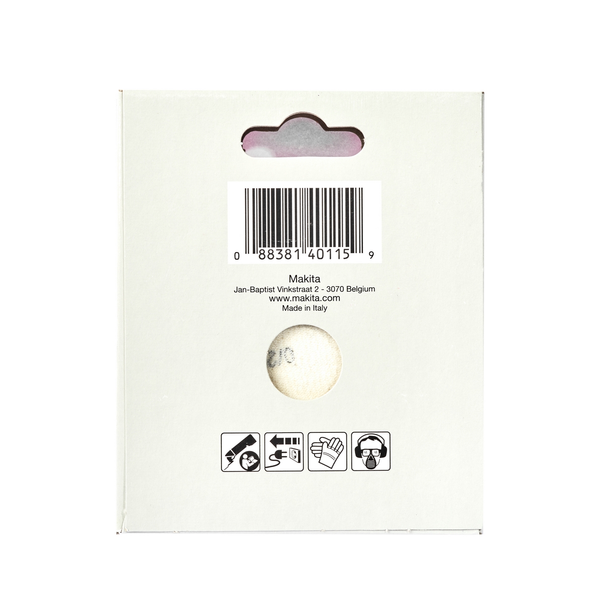 ใบ/P TM3000C(ขาว)กระดาษทรายขัดลอกสี#80 10 MAKITA รุ่น B-21696 รูปที่ 3