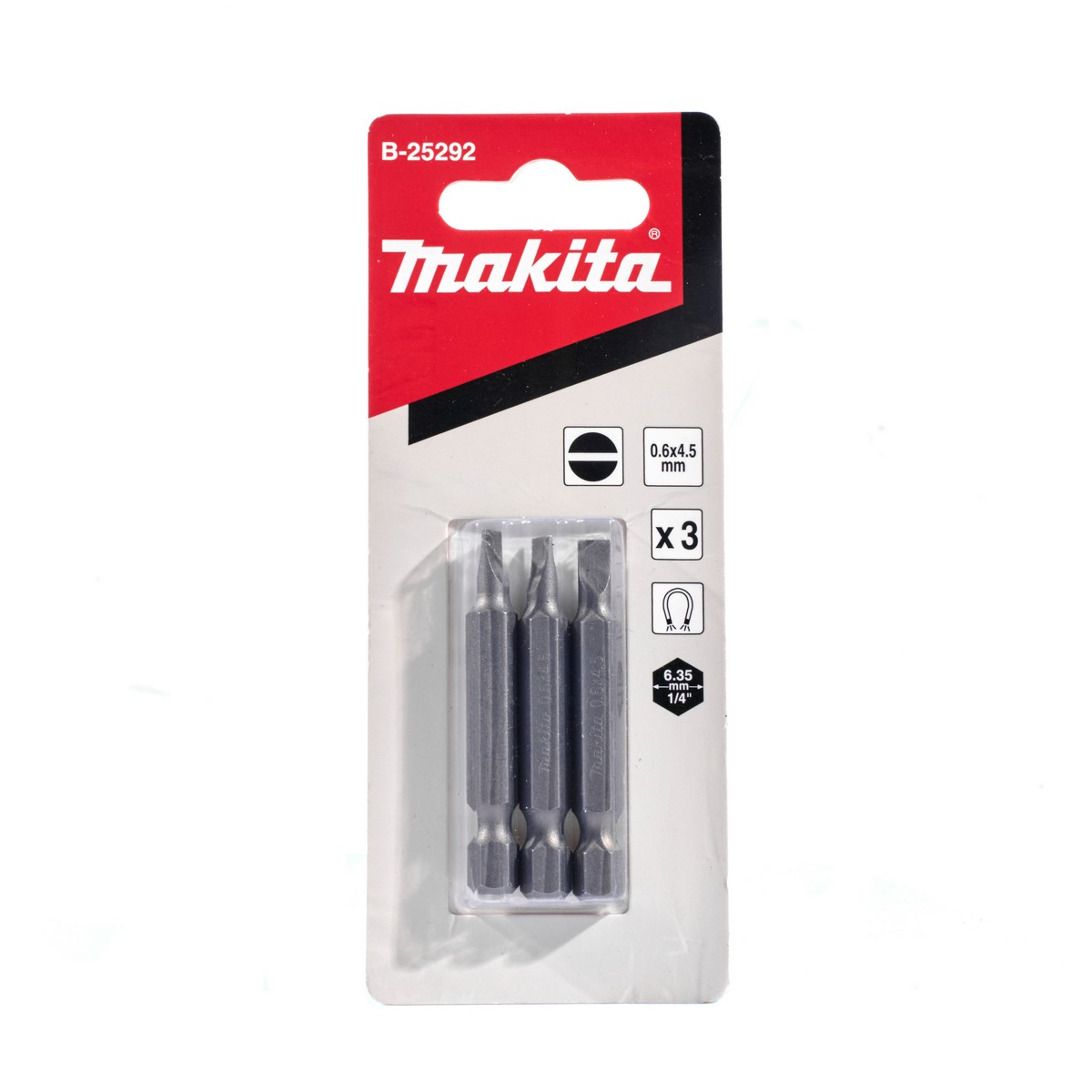 ดอกไขควง -SL-4.5 X 50MM (3 ดอก/ชุด) MAKITA รุ่น B-25292 ราคา ฿51.5