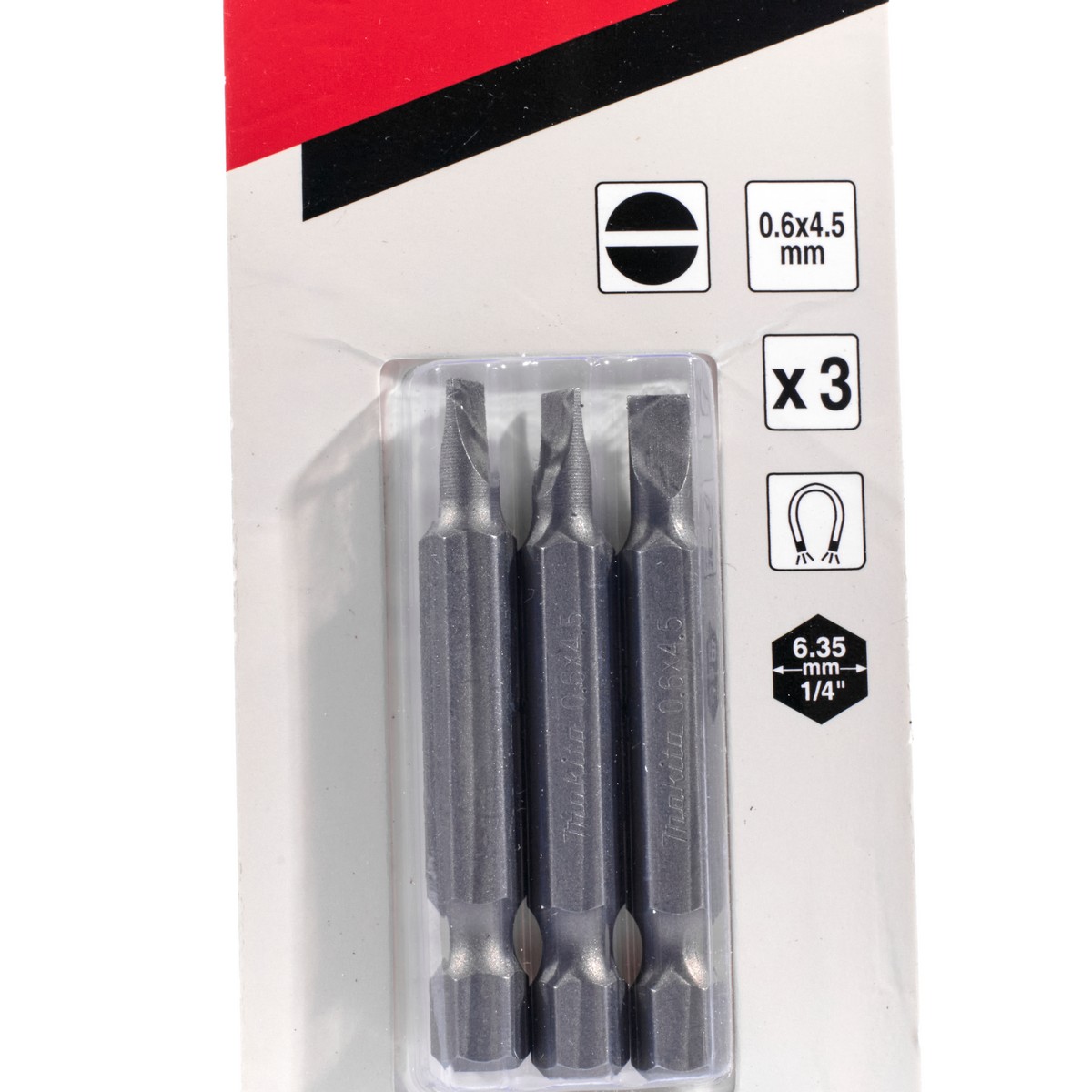 ดอกไขควง -SL-4.5 X 50MM (3 ดอก/ชุด) MAKITA รุ่น B-25292 รูปที่ 2