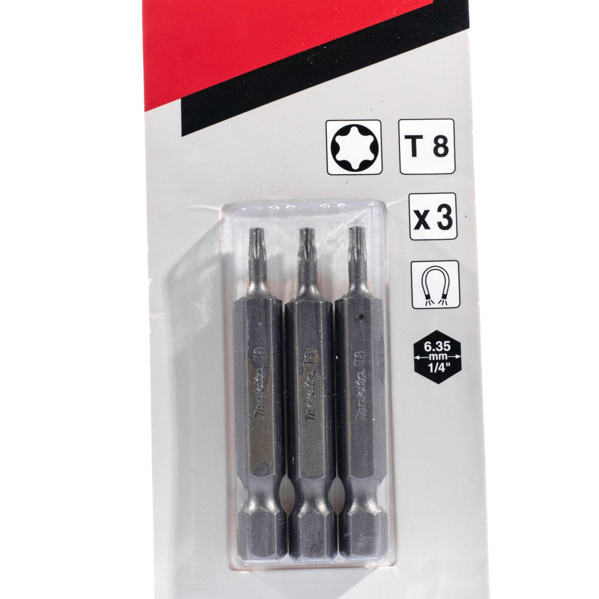 ดอกไขควง T-8 X 50MM (3 ดอก/ชุด) MAKITA รุ่น B-25351 รูปที่ 2