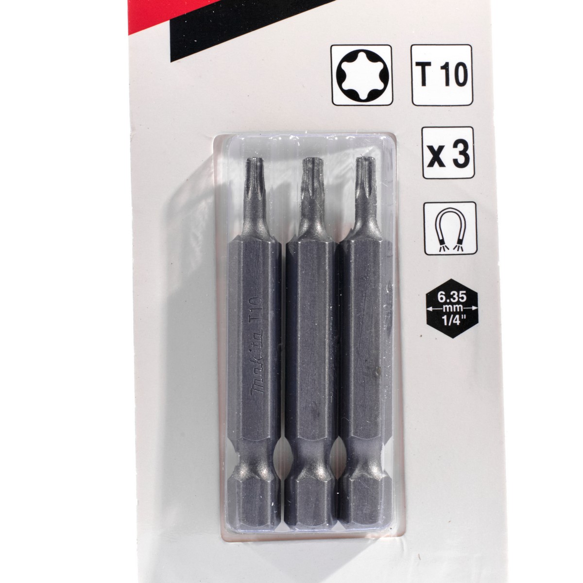 ดอกไขควง T-10 X 50MM (3 ดอก/ชุด) MAKITA รุ่น B-25373 รูปที่ 2