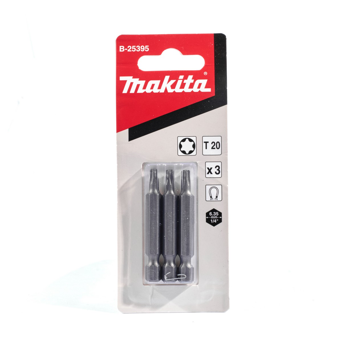 ดอกไขควง T-20 X 50MM (3 ดอก/ชุด) MAKITA รุ่น B-25395 ราคา ฿51.5