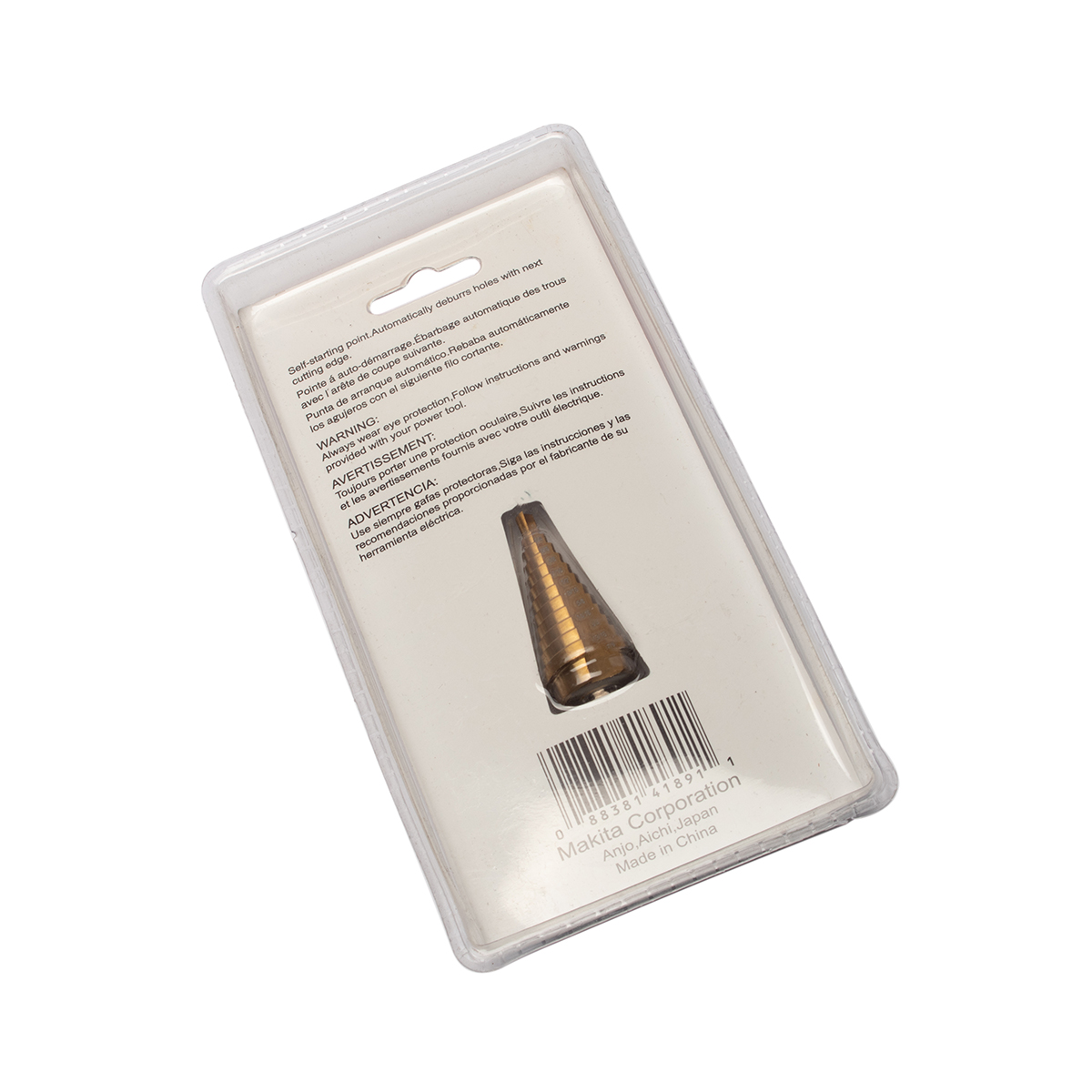 ดอก STEP DRILL 3/16" - 7/8" ร่องตรง TI-N MAKITA รุ่น B-31033 รูปที่ 3