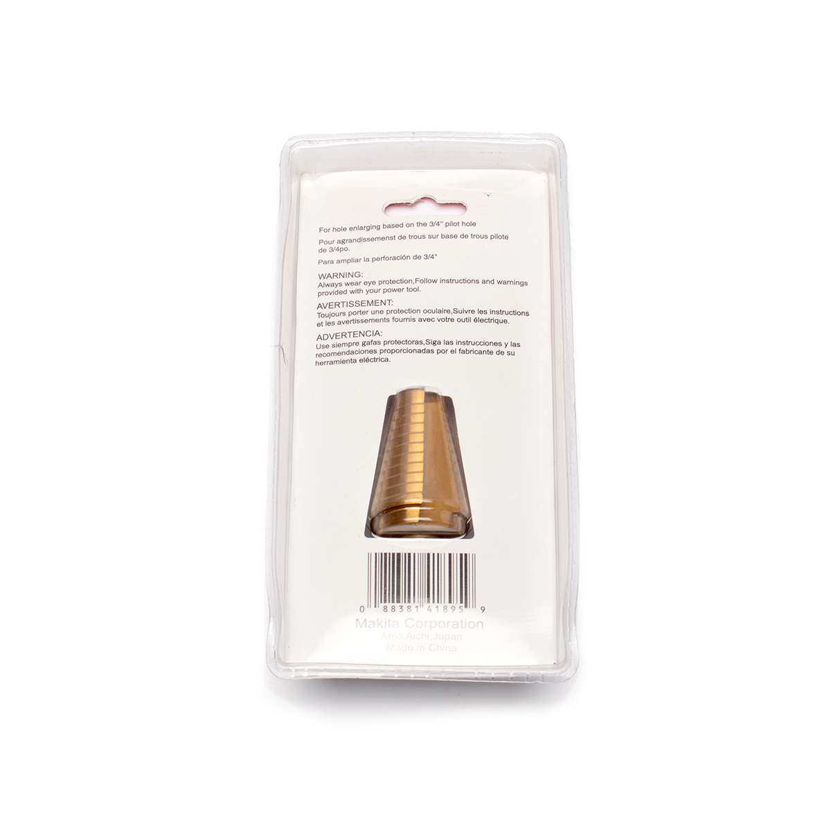ดอก STEP DRILL 13/16" - 1-3/8" ตรง TI-N MAKITA รุ่น B-31077 รูปที่ 4