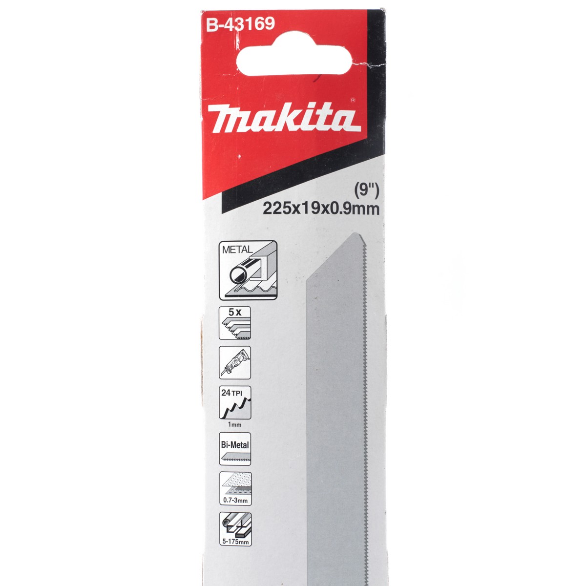 MAKITA RECIPROSAW BLADE METAL 25T FOR JR3050T photo 2