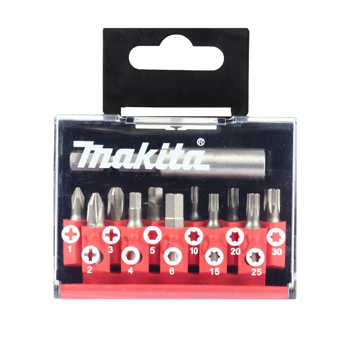 ชุดดอกไขควง 12 ชิ้น/ชุด (TT) MAKITA รุ่น B-45381 ราคา ฿2,656.37