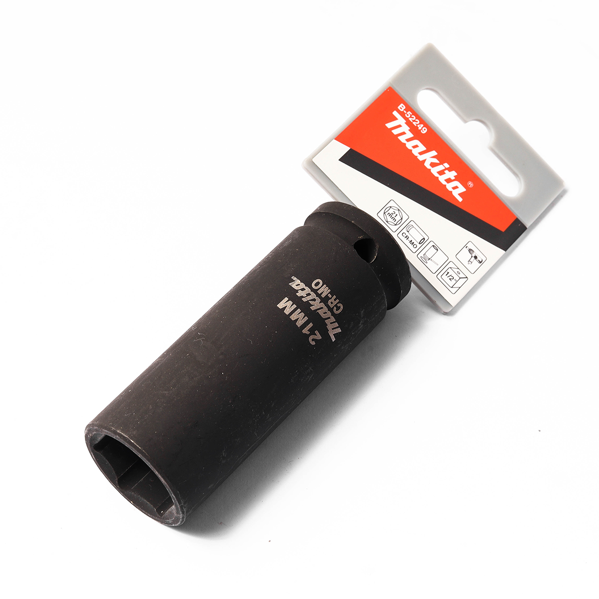 ลูกบล็อกลมยาว แกน 1/2" 21X81MM MAKITA รุ่น B-52249 ราคา ฿246.17