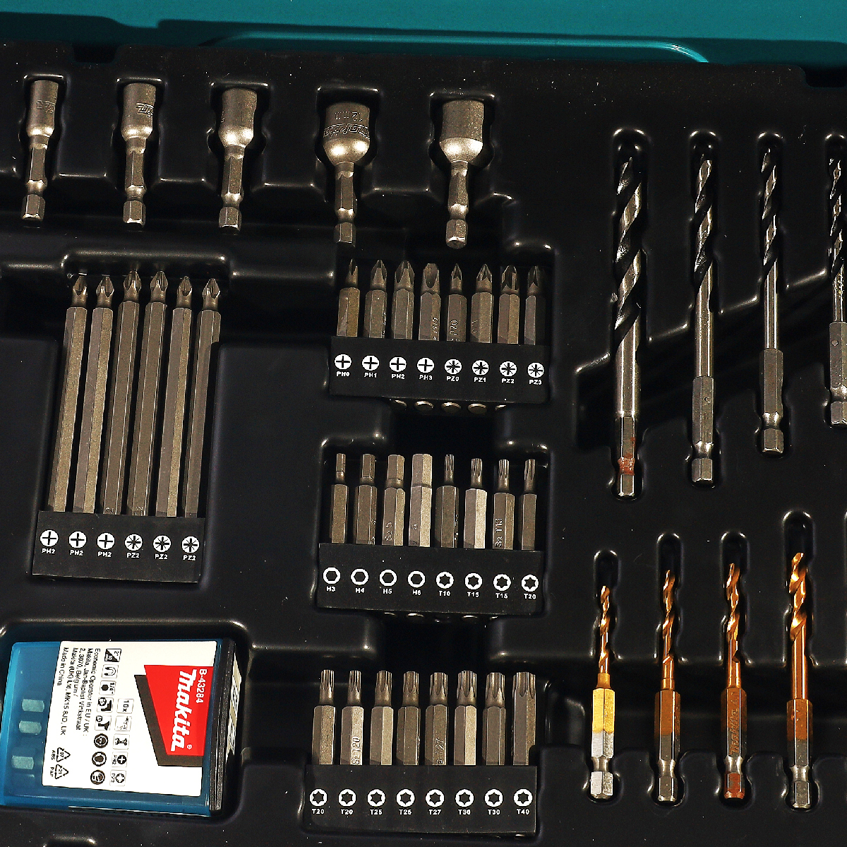 ชุดดอกสว่าน 56 ชิ้น กล่อง MAKPAC MAKITA รุ่น B-53768 รูปที่ 2