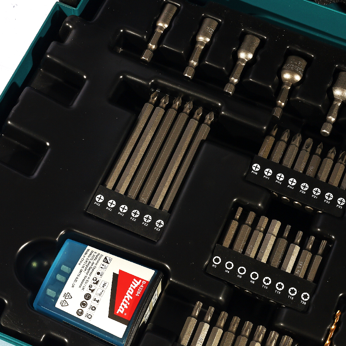 ชุดดอกสว่าน 56 ชิ้น กล่อง MAKPAC MAKITA รุ่น B-53768 รูปที่ 4