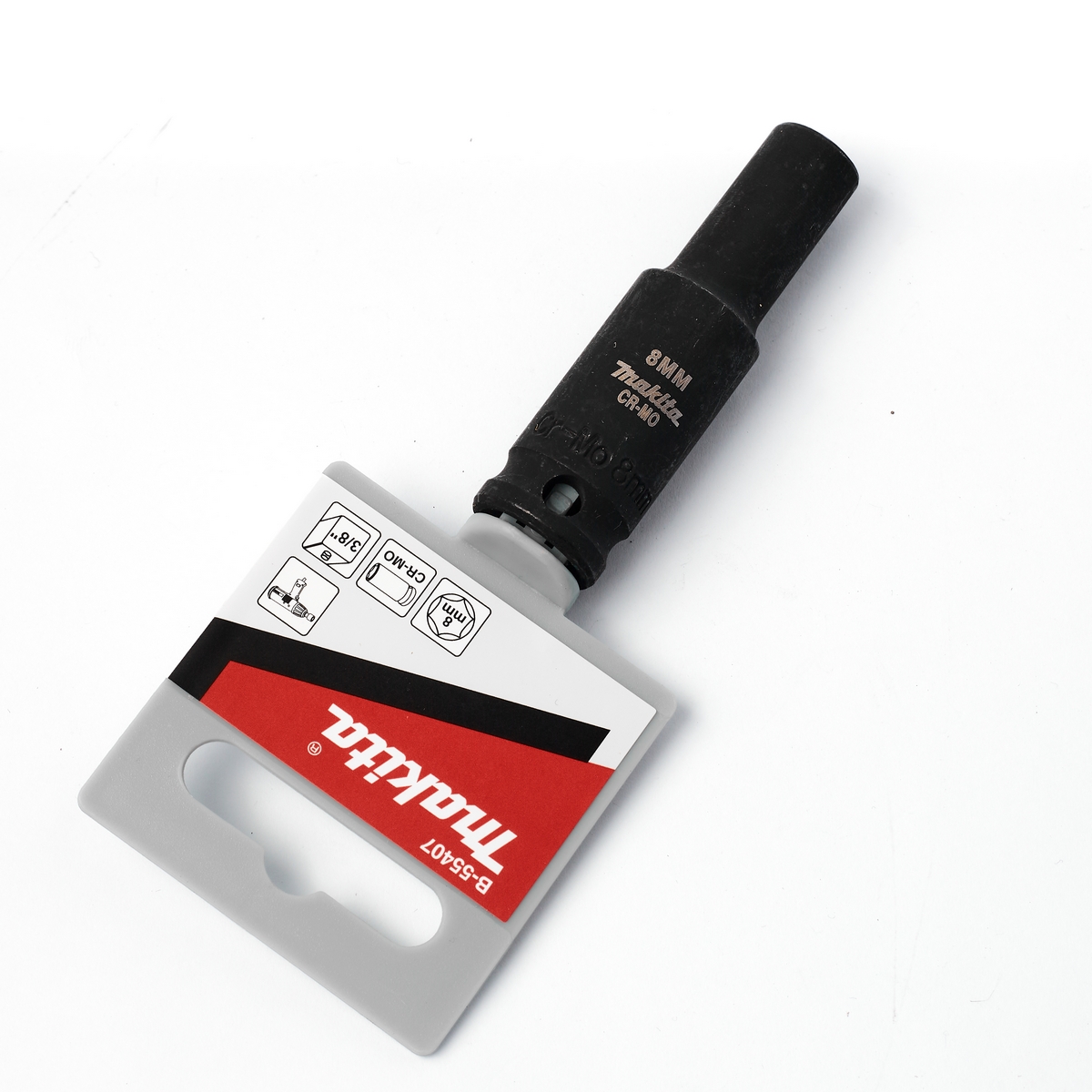 ลูกบล็อกลมยาว แกน SQ 3/8" 8X63MM MAKITA รุ่น B-55407 รูปที่ 2