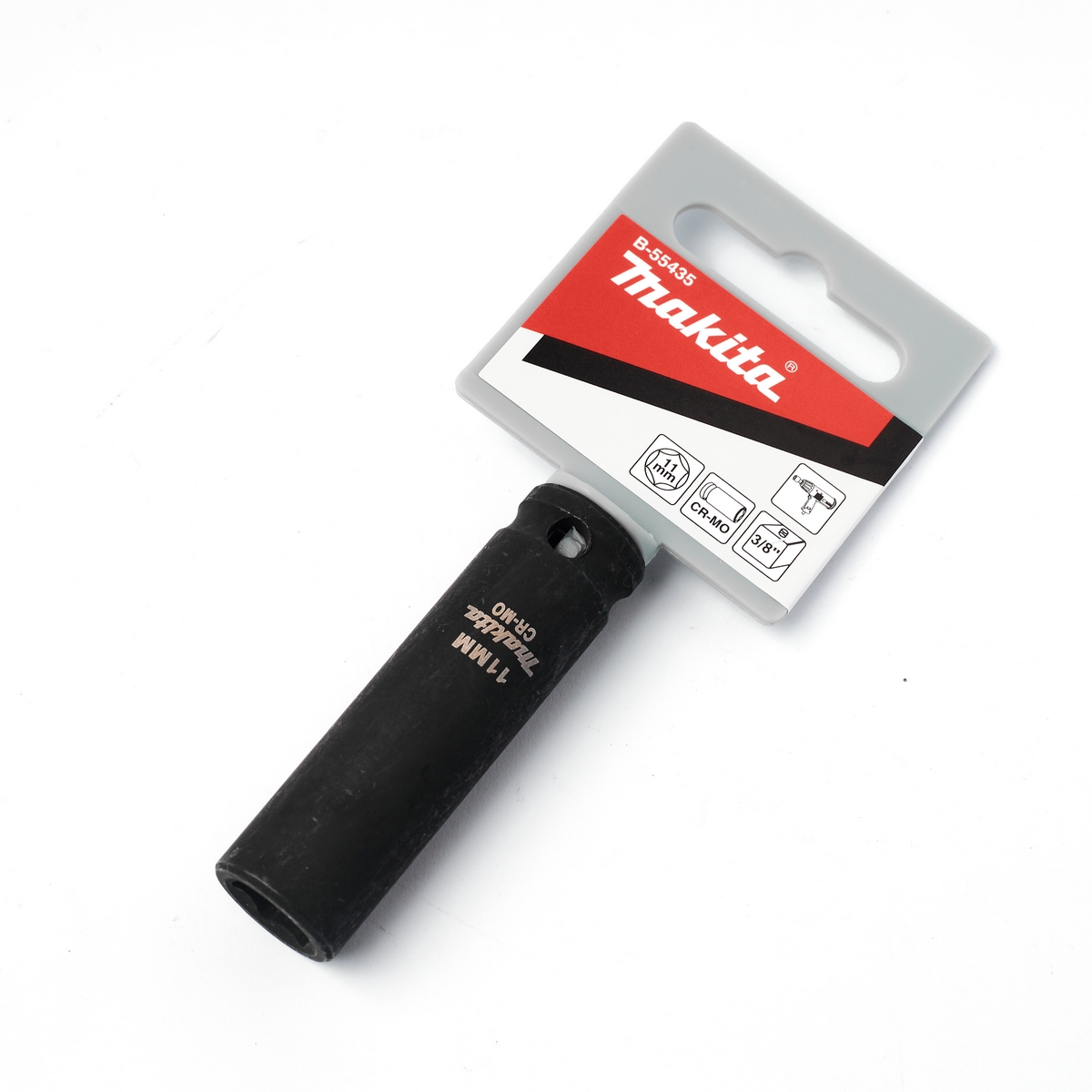 ลูกบล็อกลมยาว แกน SQ 3/8" 11X63MM MAKITA รุ่น B-55435 ราคา ฿108.15