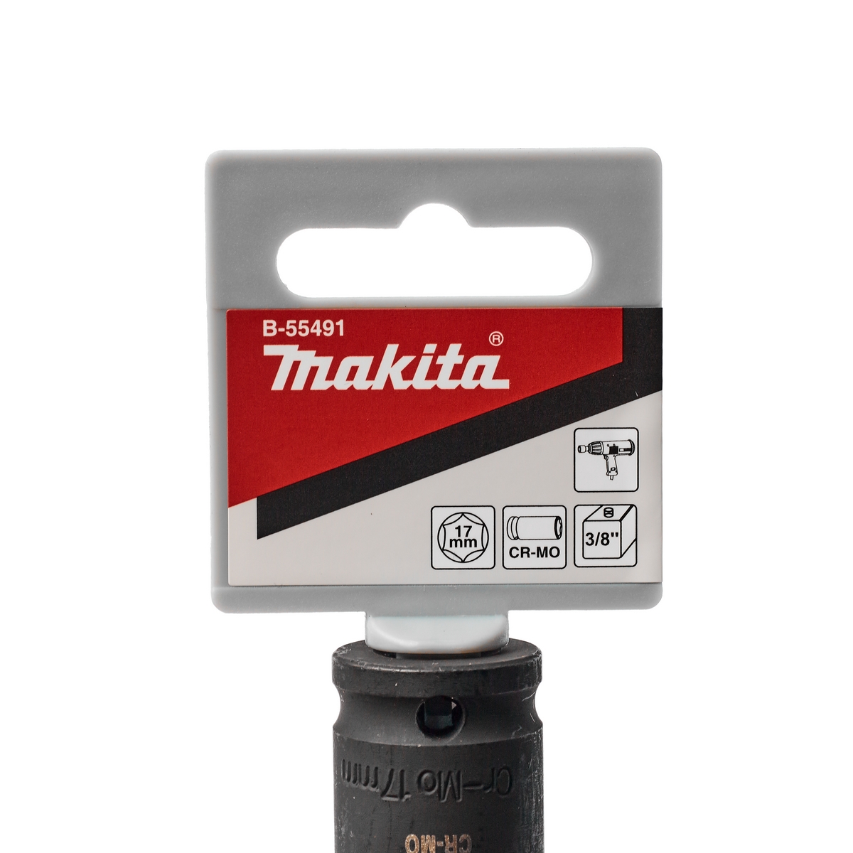 ลูกบล็อกลมยาว แกน SQ 3/8" 17X63MM MAKITA รุ่น B-55491 รูปที่ 3
