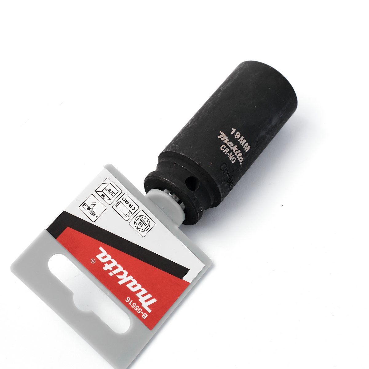 ลูกบล็อกลมยาว แกน SQ 3/8" 19X63MM MAKITA รุ่น B-55516 รูปที่ 2