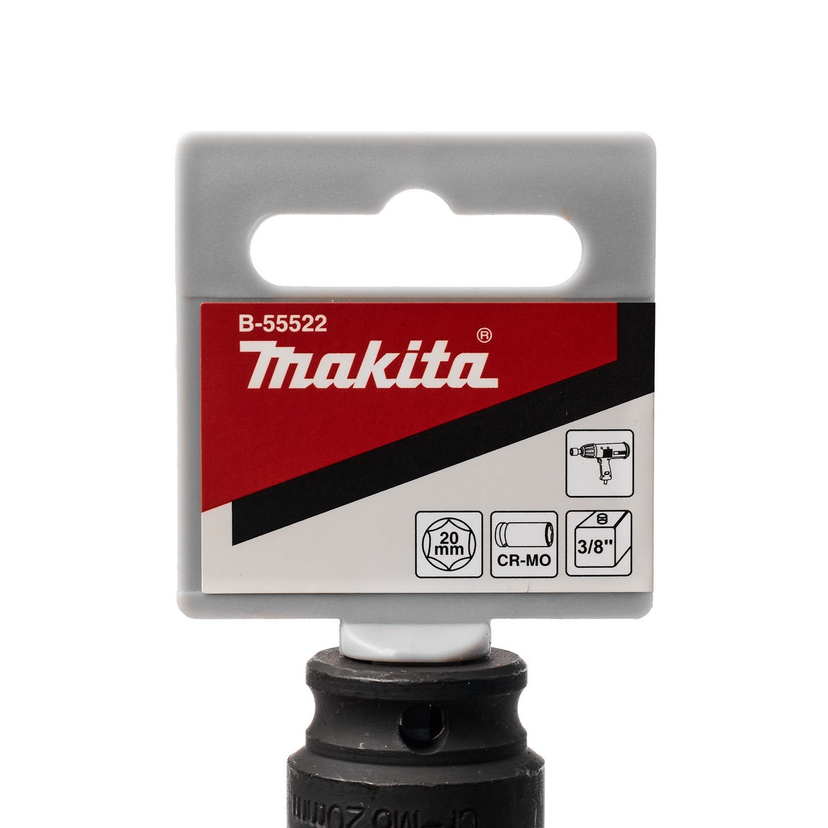 ลูกบล็อกลมยาว แกน SQ 3/8" 20X63MM MAKITA รุ่น B-55522 รูปที่ 4