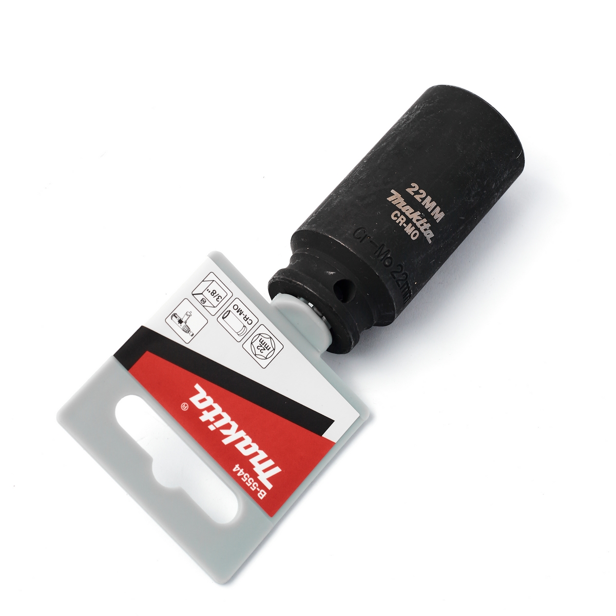 ลูกบล็อกลมยาว แกน SQ 3/8" 22X63MM MAKITA รุ่น B-55544 รูปที่ 2