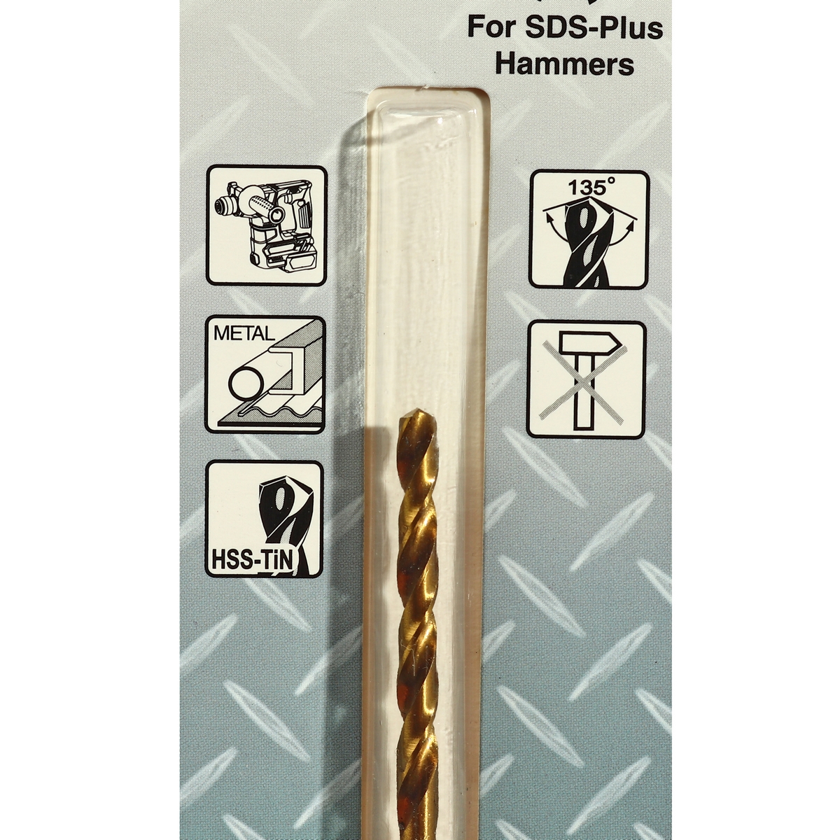 ดอกสว่านเจาะโลหะ SDS-HSS 4X105 MAKITA รุ่น B-57423 รูปที่ 3