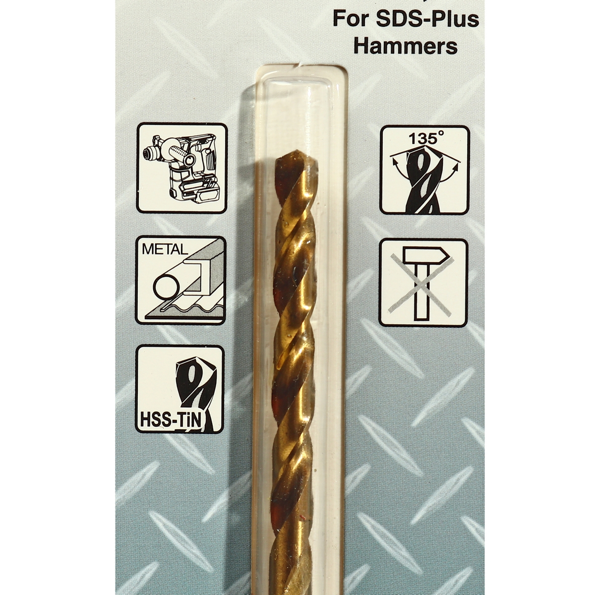 ดอกสว่านเจาะโลหะ SDS-HSS 5.5X123 MAKITA รุ่น B-57451 รูปที่ 3