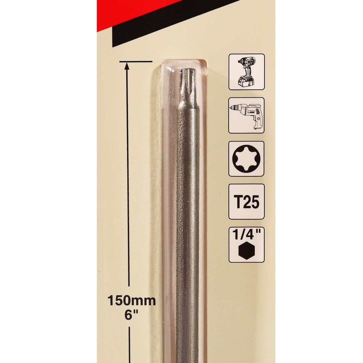 ดอกไขควง T-25 X 150MM (1 ดอก) MAKITA รุ่น B-59994 รูปที่ 3
