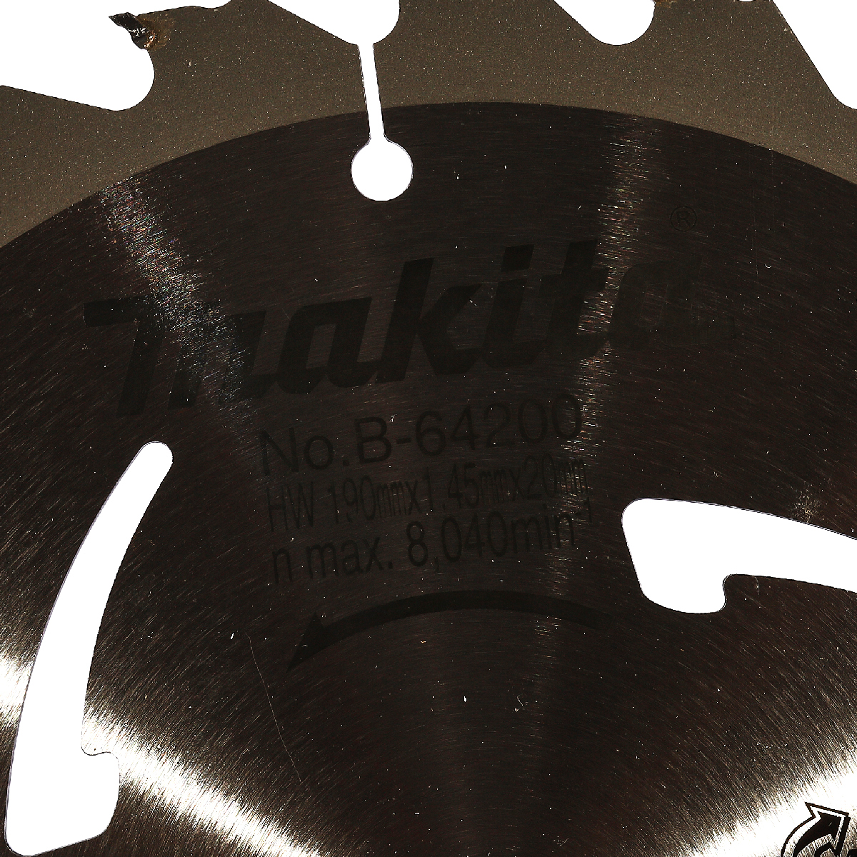 MAKITA EFFICUT ใบเลื่อยตัดไม้ 190X24T (B-64200) photo 3