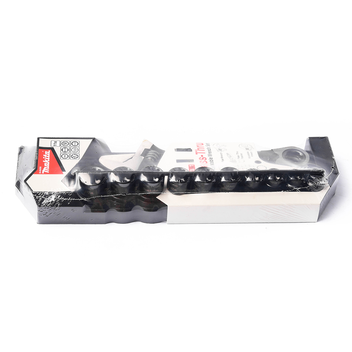 ประแจเลื่อน+ชุดลูกบล็อก (11 PCS) 3 IN 1 MAKITA รุ่น B-65458 รูปที่ 2