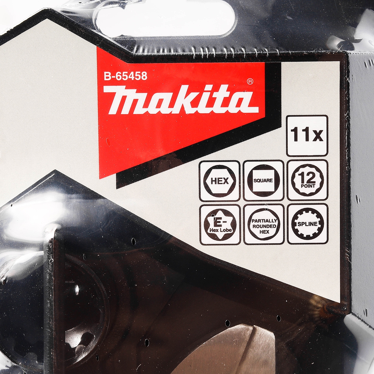 ประแจเลื่อน+ชุดลูกบล็อก (11 PCS) 3 IN 1 MAKITA รุ่น B-65458 รูปที่ 4